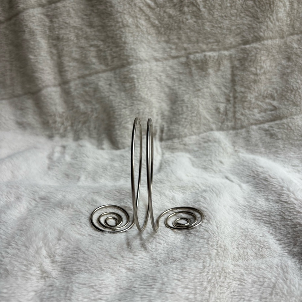 Silver Spiral Arm Cuff Bracelet Upper Armband Adjustable Statement Festival - Picture 6 of 6